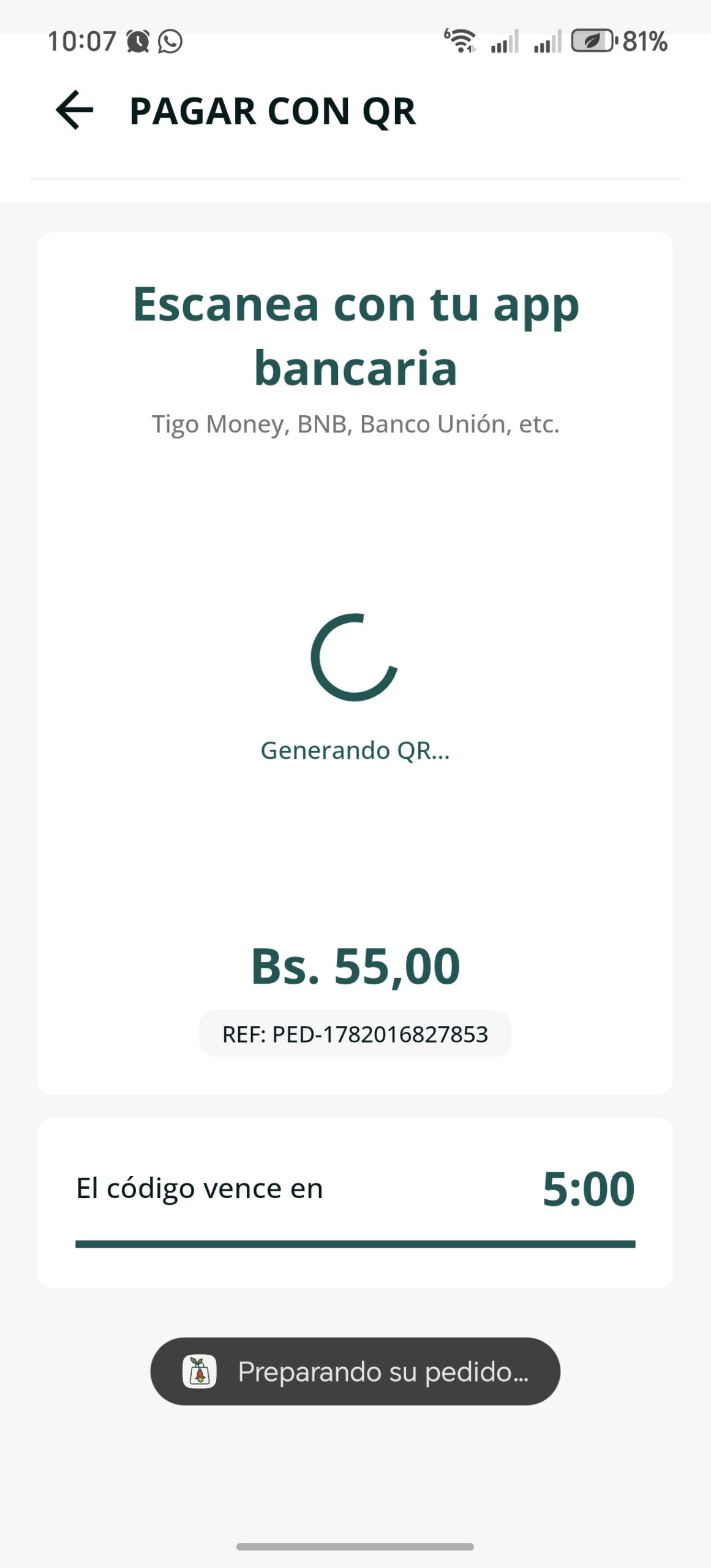 Sección Mis Compras de ShopKantuta
